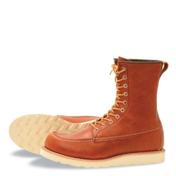 Red Wing 8-inch Classic Moc 8-Inch Boot in Oro Legacy Leather Laarzen Heren Bruin - 877